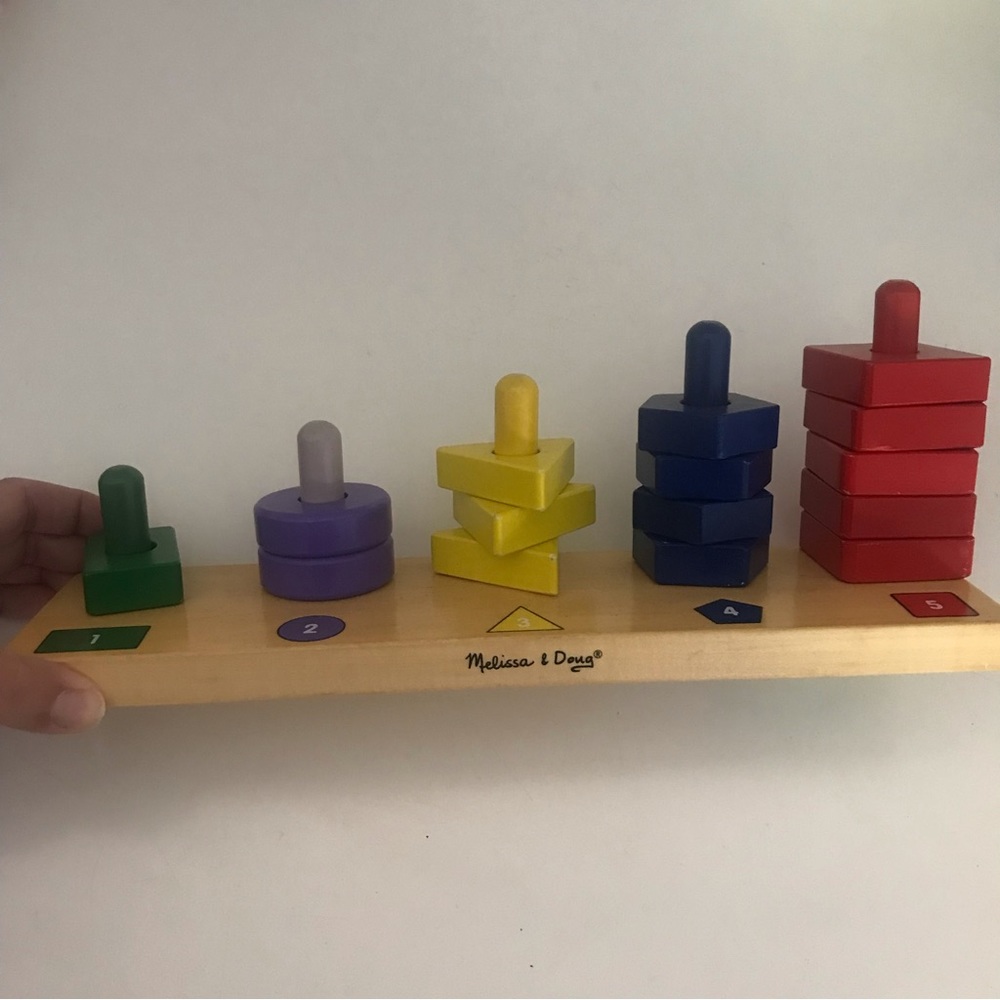 Melissa & Doug Stack & Sort Board - Picture 2 of 3